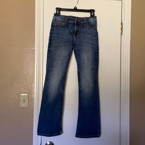 Wrangler Retro boot cut girls jeans size 14 slim.